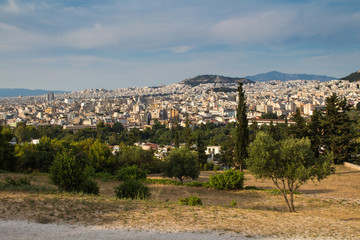 Athens city view, Greece