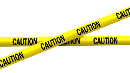 caution tape - isolated - 103704467