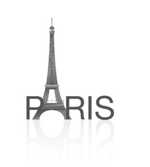 Fototapeta na wymiar vectors of European monumental cities. TOUR EIFFEL, PARIS