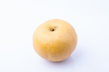 pear on white background