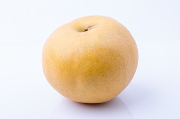 pear on white background