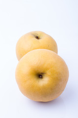 pear on white background