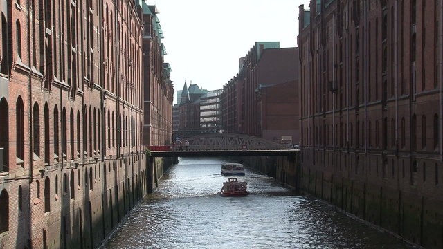 Hamburg, Germany Speicherstadt, historical warehouse complex