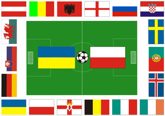 Fußball in Frankreich 2016 - Gruppe C
UKRAINE - POLEN