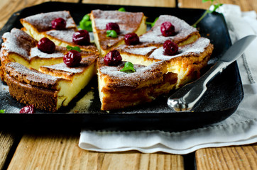 Cottage cheese casserole