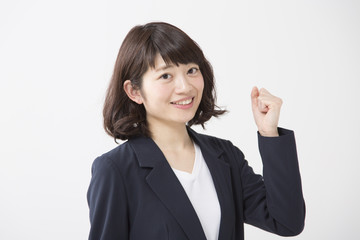 スーツの女性