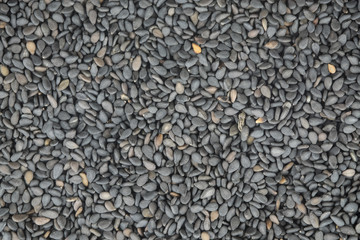 Black sesame background