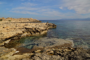 Fototapeta na wymiar côte sauvage de la péninsule d'Akamas – Chypre