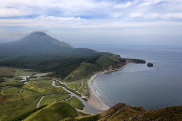 quiet bay , island Sakhalin