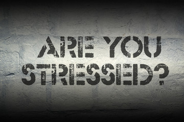 are you stressed