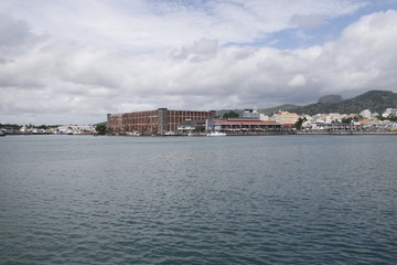 Port de Port Louis à l'Ile Maurice