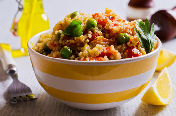 Quinoa with vegetables