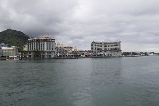 Port de Port Louis à l'Ile Maurice
