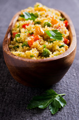 Quinoa with vegetables