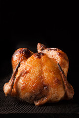 Whole roasted chicken