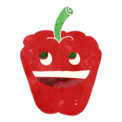 retro cartoon pepper