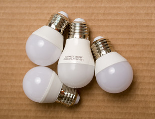 Diode bulb closeup simple composition