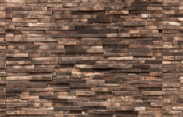 Decorative wooden wall background texture
