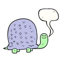 speech bubble cartoon turtle