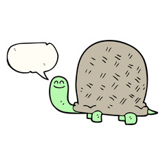 speech bubble cartoon tortoise