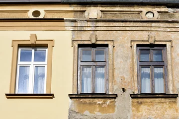 Crédence de cuisine en verre imprimé Cracovie façade
