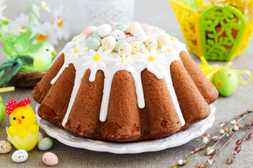 The traditional cake for Easter.