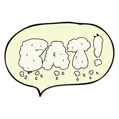 speech bubble cartoon fat symbol