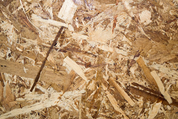 Close up Oriented Strand Board for background textures