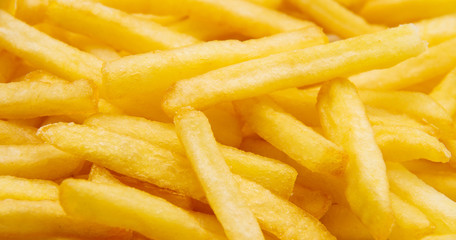 French fries background