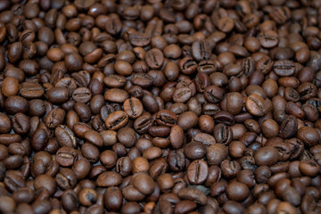 Roasted Coffee Beans Espresso for background textures