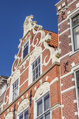 Old house in the historical center of Leeuwarden