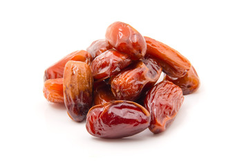 Obraz premium Dates isolated on white background