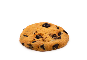 Chocolate Chip Cookie isolated on white