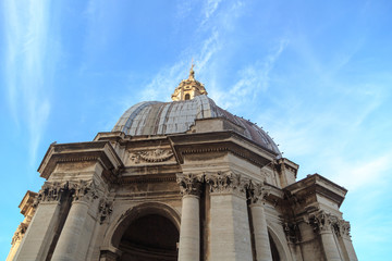 Fototapeta premium Saint Pietro Basilica Dome