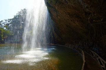 Fototapeta na wymiar nice waterfall