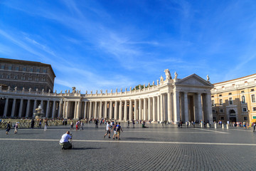 Obraz premium Side View of Vatican