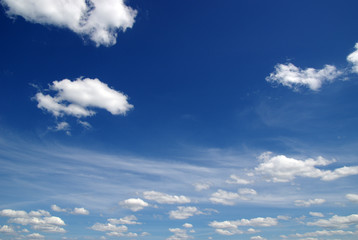 Naklejka na ściany i meble background of blue sky