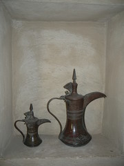 Arabische Kaffee Kannen aus Bronze