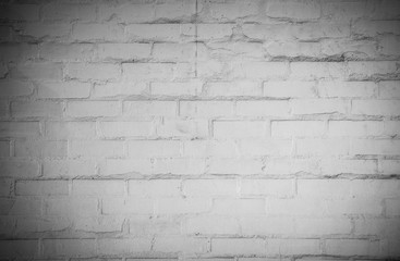 Fototapeta premium Mur z cegły biały grunge