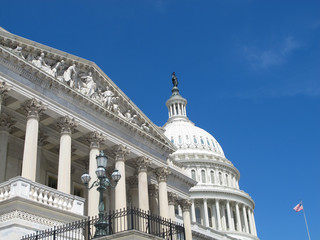 Fototapeta na wymiar United States Capitol Building in Washington, DC