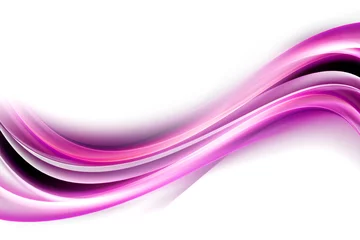 Crédence de cuisine en verre imprimé Vague abstraite Fond de vagues rose clair