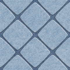 Fototapeta premium Decorative tile pattern - blue jeans texture - seamless background