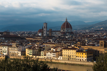 Fototapeta na wymiar Dome of Brunelleschi