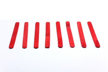 ice cream sticks colorful