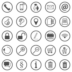 25'er Icon-Set - Web und Internet