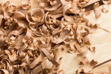 Wood shavings