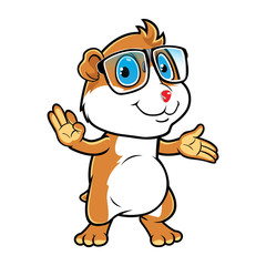 Hamster Geek Okay Presenting.