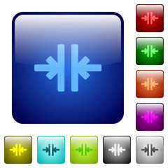 Fototapeta premium Color vertical merge square buttons