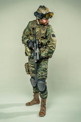 Special force soldier