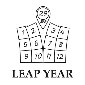 Leap Year Illustration